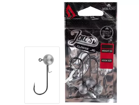 MÁIKADO JIGOVÉ HLAVIČKY - JAWS CLASSIC - 50g-3/0 BN - 3 ks