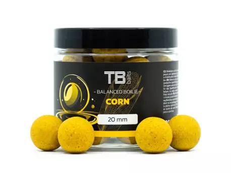 TB Baits Vyvážené Boilie Balanced + Atraktor Corn 100 g