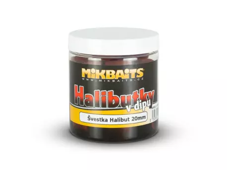 MIKBAITS Halibutky v dipu 250ml