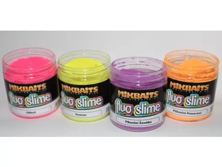 MIKBAITS Fluo slime obalovací dip 100g