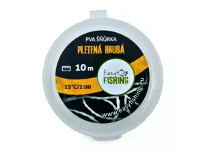 EasyFISHING šňůrky,pásky - PVA šňůrka silnější pletená hrubá 10m 