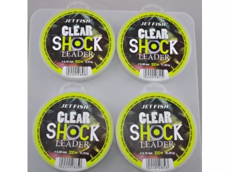 JET FISH Clear Shock Leader - 100m