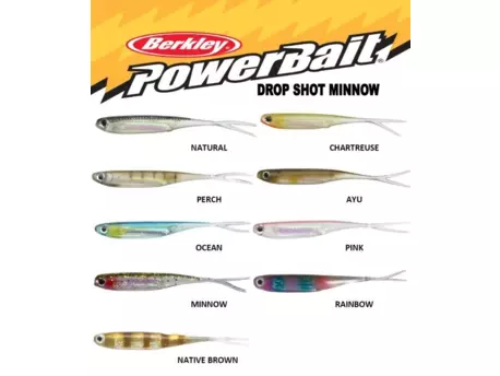 BERKLEY Smáček Drop Shot Powerbait 7,5cm