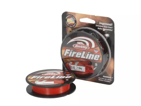 BERKLEY Šňůra Fireline Červená 110m