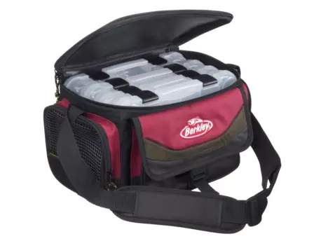 Přívlačová taška Berkley SYSTEM BAG 2015 RED-BLACK M