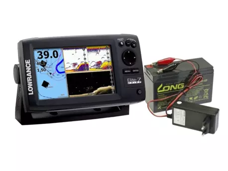 Lowrance Elite-7 CHIRP GPS + BATERIE A NABÍJEČKA ZDARMA!