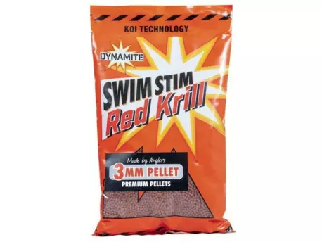 DYNAMITE BAITS Pellets Swimstim - Red Krill 3mm 900g