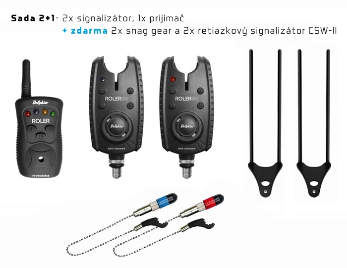 DELPHIN ROLER 9V + CSWII + SNAG-GEAR Al