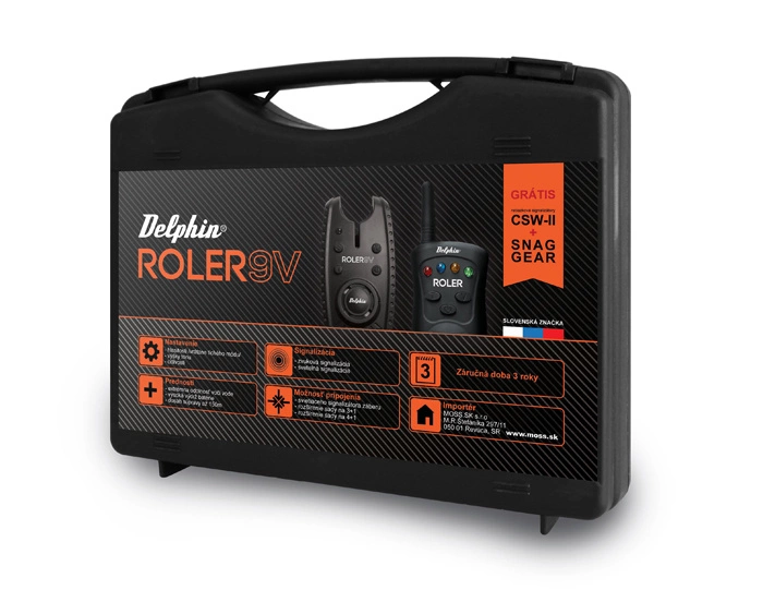 DELPHIN ROLER 9V + CSWII + SNAG-GEAR Al
