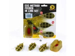 Extra Carp Method Feeder Set 20,25,30g + formička