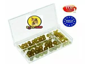 EXTRA CARP EXC Gumové Korálky Rubber Beads Set 100ks