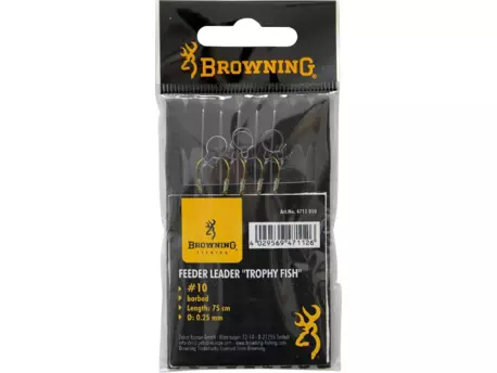 BROWNING Návazec Feeder Trophy Fish 75cm