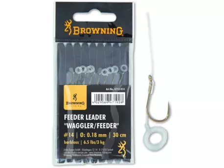 návazec BROWNING Feeder Leader Waggler/Feeder Pellet Band