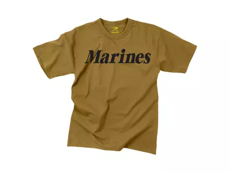 ROTHCO Triko MARINES COYOTE -20% VÝPRODEJ!!