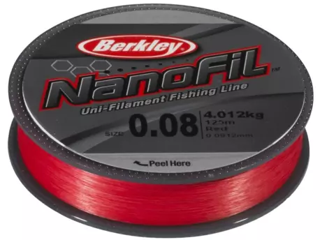 Nanofil Berkley 270m Červený