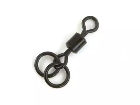 FOX OBRATLÍKY S DVĚMA KROUŽKY EDGES DOUBLE RING SWIVEL VEL. 7 VÝPRODEJ