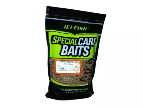 JET FISH Carp feed pelety - 6mm - 900g