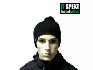 R-SPEKT Kulich pompom DUO beanie style černý