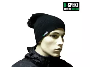 R-SPEKT Kulich pompom DUO beanie style černý