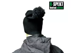 R-SPEKT Kulich pompom DUO beanie style černý