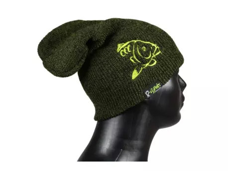 R-SPEKT Kulich Winter beanie zelenočerný