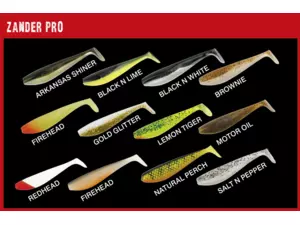 Fox Rage Zander Pro Shads Mixed Pack 5ks