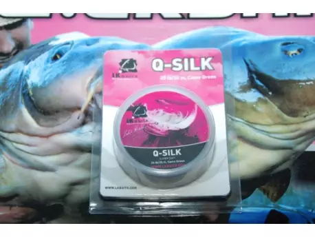 LK Baits Q – SILK  25lb/20m  camo green 


