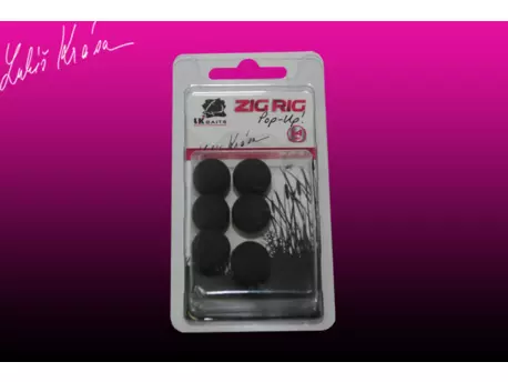 LK Baits ZIG RIG Pop–Up 14 mm – Black