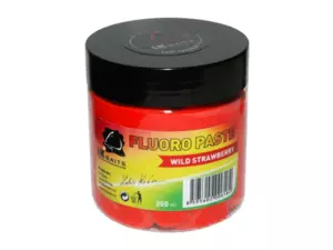 LK BAITS Boilie Paste Fluoro Wild Strawberry