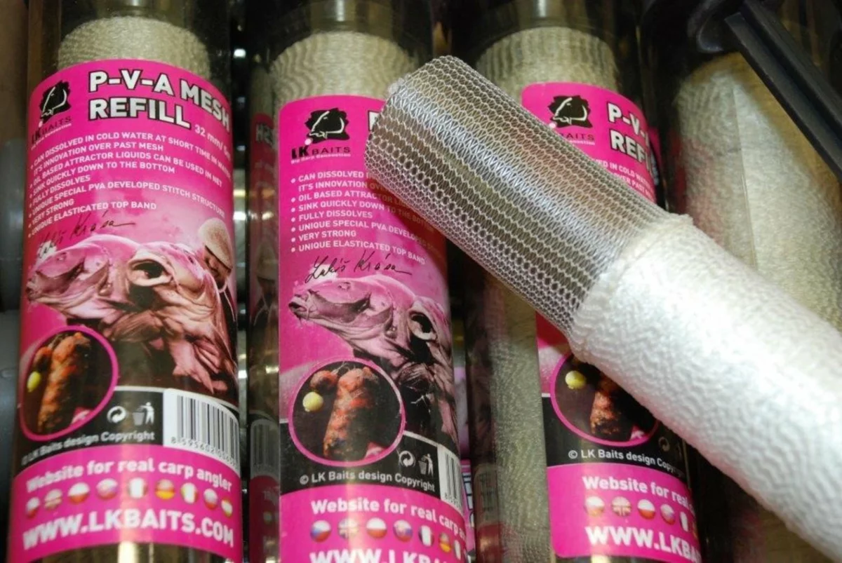 LK Baits P-V-A MESH Fine Tubus 32mm/5m