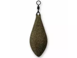 LK BAITS Carpleads Torpedo 115g Green - olovo na kapry zelene