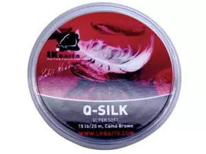 LK Baits Q – SILK  25lb/20m  camo brown VÝPRODEJ