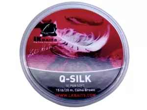 LK Baits Q – SILK  15lb/20m  camo brown


