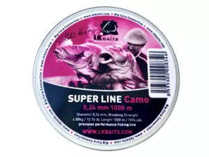 LK Baits Super Line Camo 0,28mm 1000m