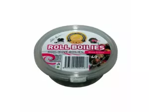 LK BAITS Rohlíkové boilies Black Protein 8mm