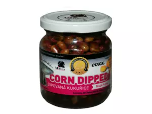 LK BAITS Dipovaná kukuřice Black Protein