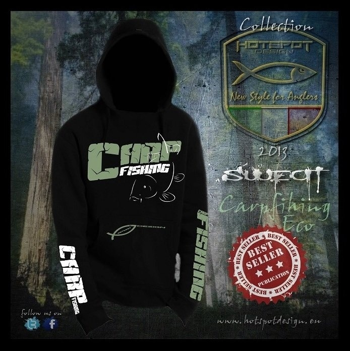 HOTSPOT Design Mikina Carpfishing Eco -15% VÝPRODEJ!!