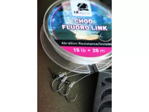 LK Baits CHOD FLUORO LINK 15lb/20m