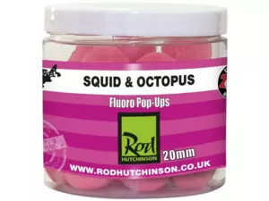 Rod Hutchinson RH Fluoro Pop Ups  Squid Octopus with Amino Blend Swan Mussell 20mm
