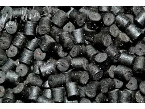 LK Baits Salt Black Hallibut Pellets 1kg, 8mm
