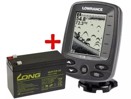 Lowrance X-4 PRO + baterie ZDARMA!!