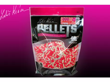 LK BAITS Duo Pellets Wild Strawberry/ Carp Secret 1kg, 4mm