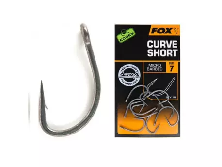 Fox háčky Edges Curve Shank Short