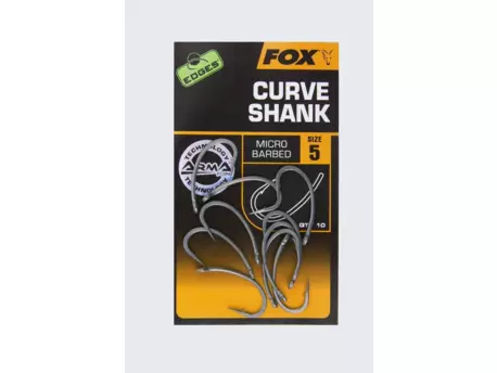 Fox háčky Edges Curve Shank     ( bez protihrotu )