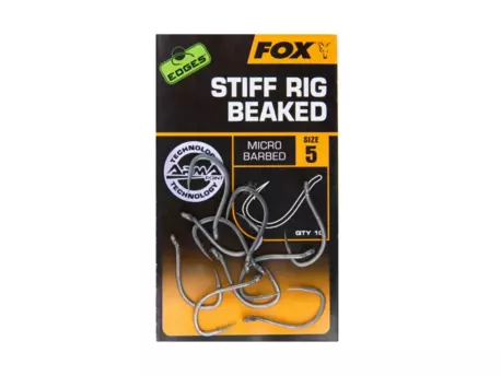 Fox háčky Edges Stiff Rig Beaked