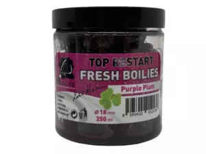 LK Baits FRESH BOILIES TopRestart 18mm 250ml Purple Plum