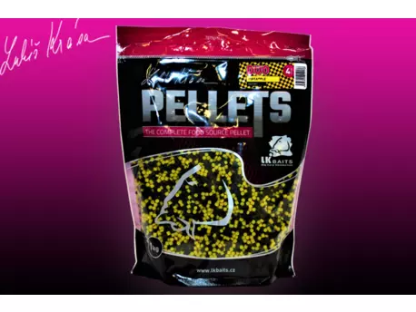 LK Baits Duo Pellets Pineapple/Nutric 1kg, 4mm