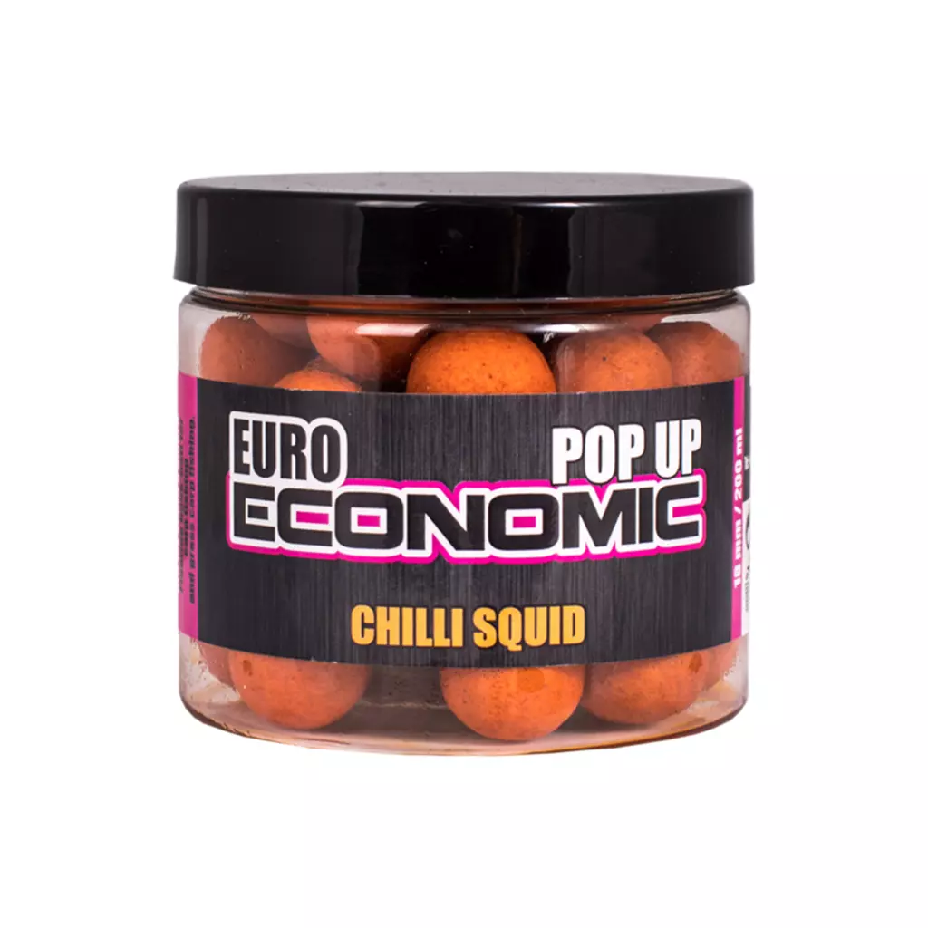LK Baits Pop-up Euro Economic Chilli Squid 18mm+ dip