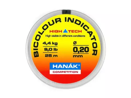 HANÁK Competition Bicolour Indikátor oranžovo-žlutý 25 m