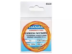 HANÁK Competition Czech Nymph monofilní ujímaný 9 m